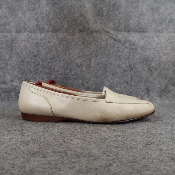 Enzo Angiolini Shoes Women 8 Flats Slip On Loafer Classic Leather Fashion Career - Picture 2 of 16